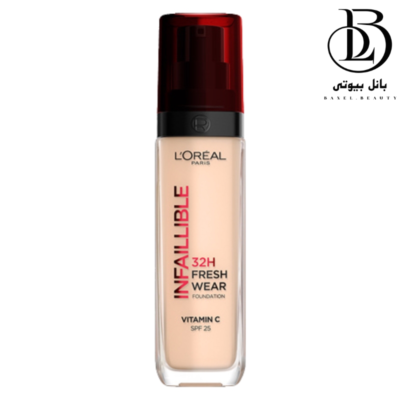کرم پودر اینفالیبل 32 ساعته لورال LOREAL INFAILLIBLE