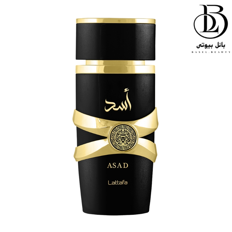عطر ادکلن اسد مشکی لطافه - 100 میل