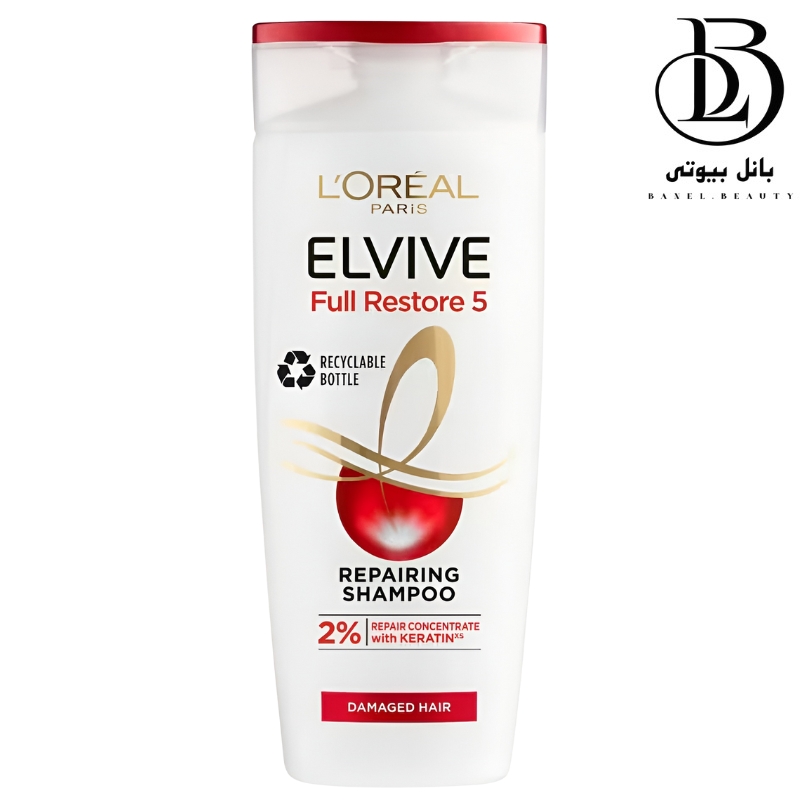 شامپو ترمیم کننده مو لورال مدل Elvive Full Restore 5