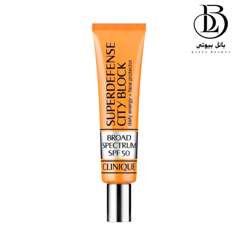ضد آفتاب رنگی کلینیک SPF50 مدل Superdefense
