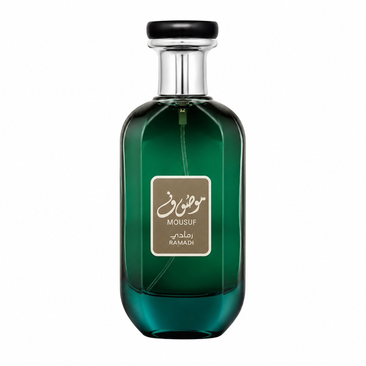 عطر ادکلن موصوف سبز رمادی - ارض الزعفران